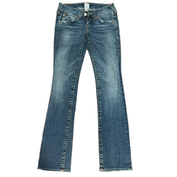 True Religion Denim - Vintage Y2K True Religion Low Rise Billy Slim Leg Jeans Sz 28